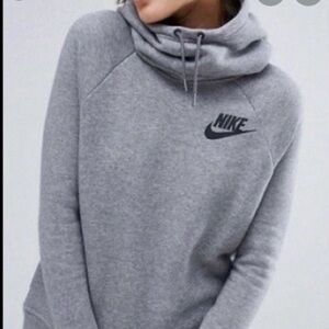 Nike Black Women's Cowl Neck Hoodie